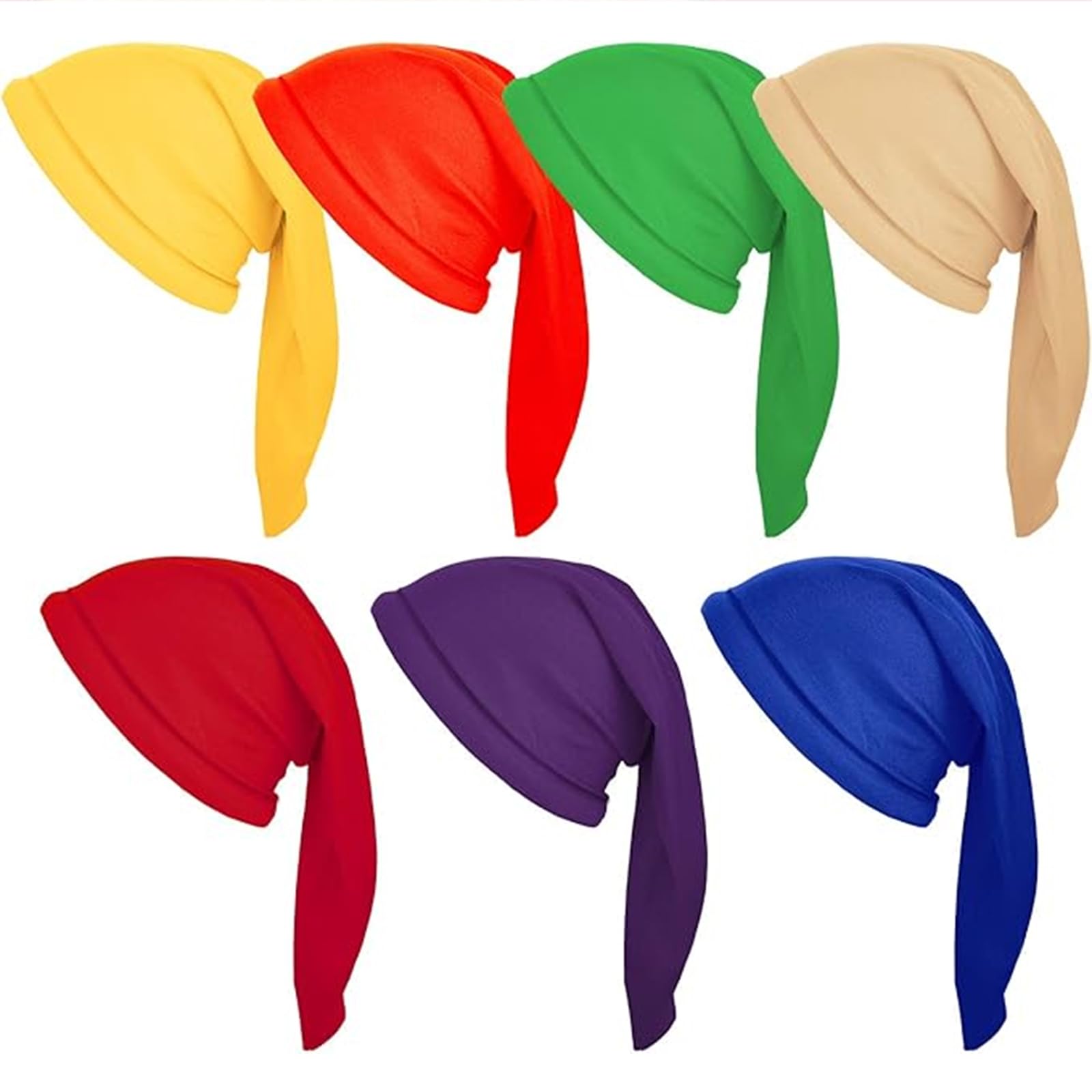 7 Pieces Halloween Dwarf Costume Hats Gnome Party Hats for Christmas Fairy Tale Costumes Age over 6|Headbands|GlamGlobal  Lightweight Masks  Accessory Cloud