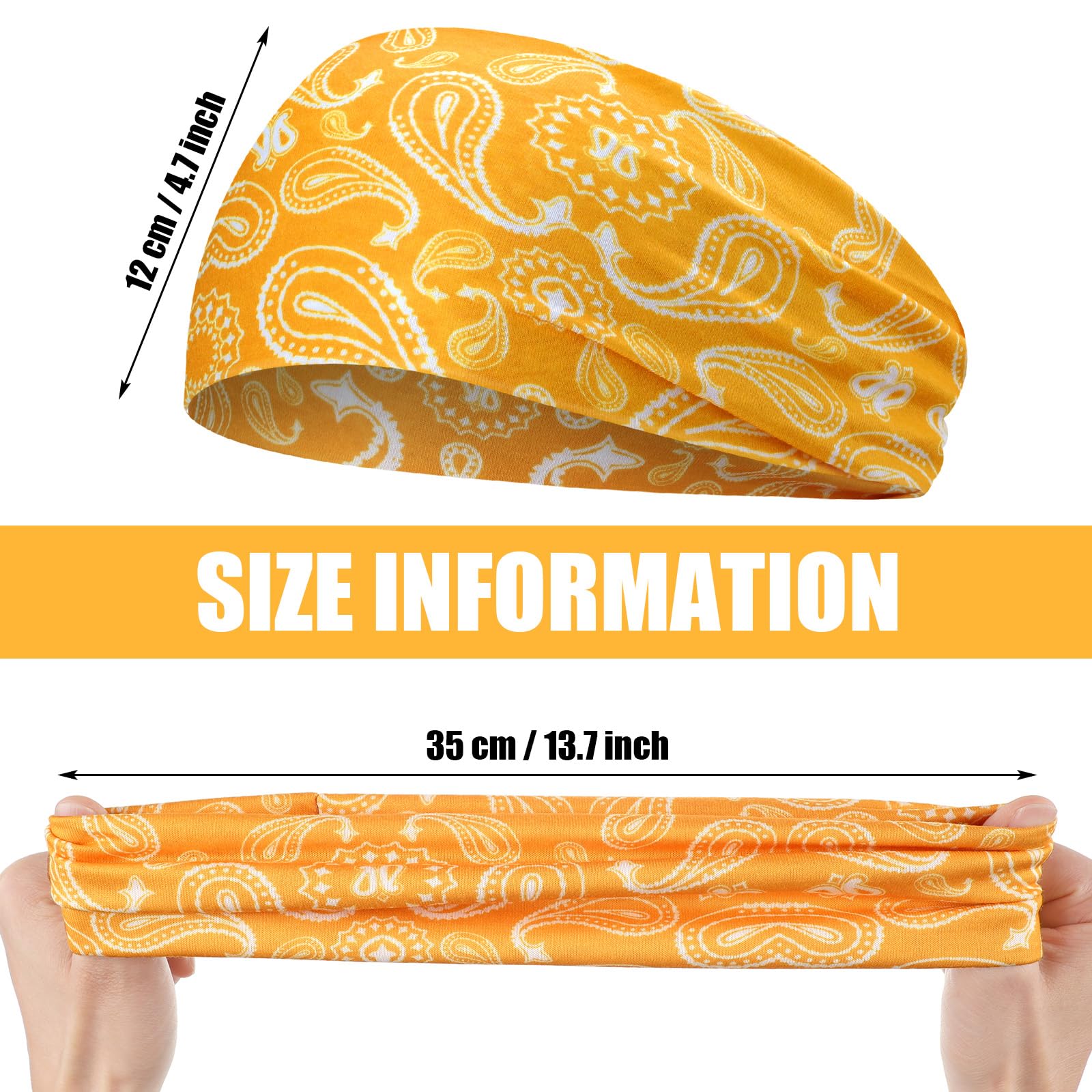 Headband Neck Gaiter Head Wrap Headwear Face Mask Magic Scarf Bandana For Men And Women|Headbands|GlamGlobal