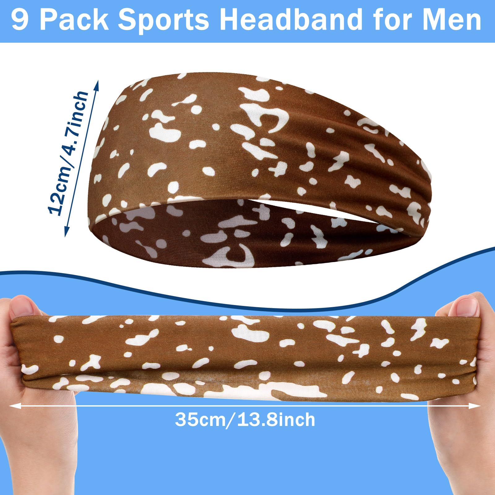 Breathable, quick-drying headband-multi-color choice | GlamGlobal Headscarf style design Headscarf is simple to wear